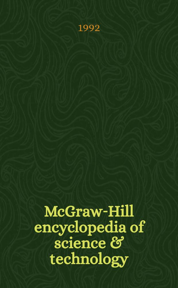 McGraw-Hill encyclopedia of science & technology : An intern. ref. work in 20 vol. incl. an index. 20 : Index