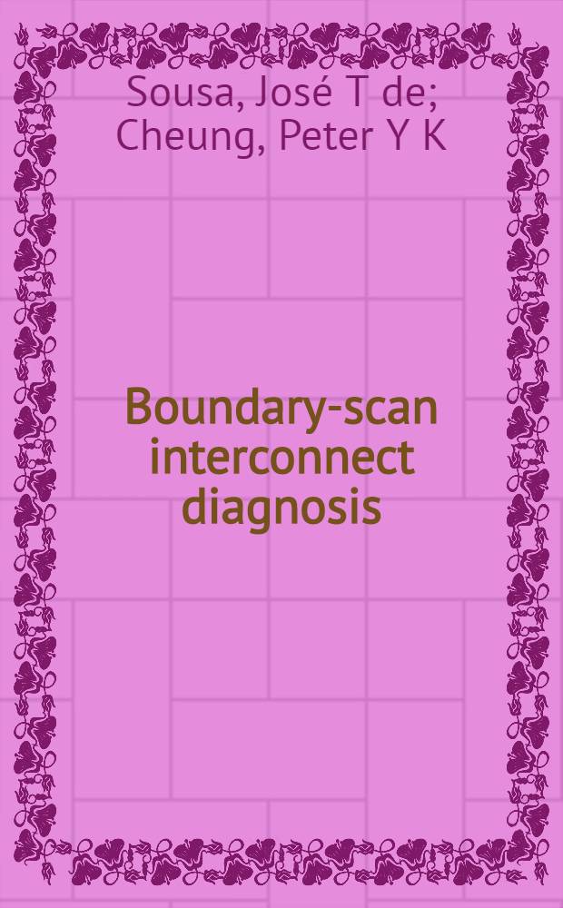 Boundary-scan interconnect diagnosis