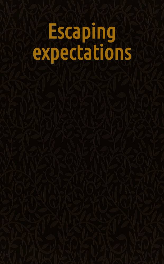 Escaping expectations : Stories by Austr. women writers