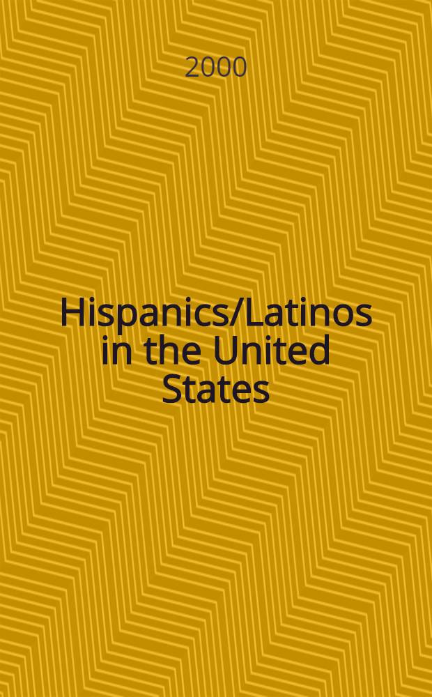 Hispanics/Latinos in the United States : Ethnicity, race, a. rights = Латиноамериканцы в Соединенных Штатах
