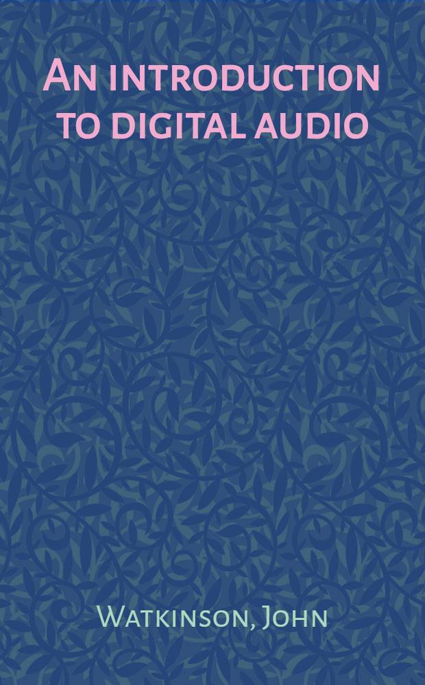 An introduction to digital audio