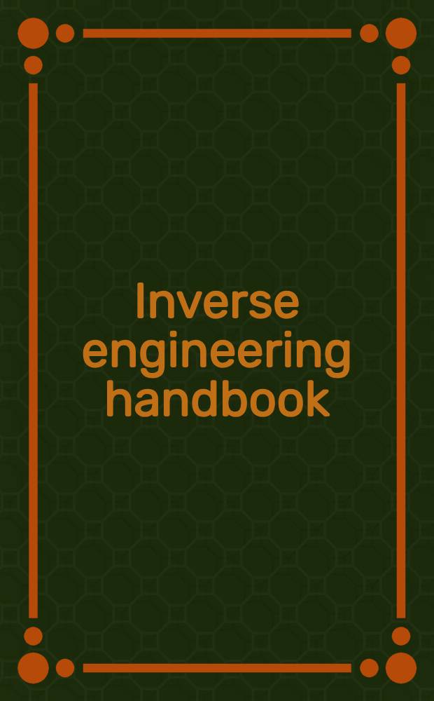 Inverse engineering handbook