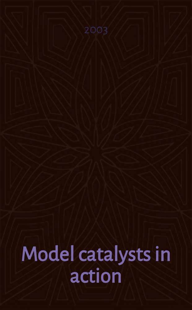 Model catalysts in action : High-pressure scanning tunneling microscopy : Proefschr