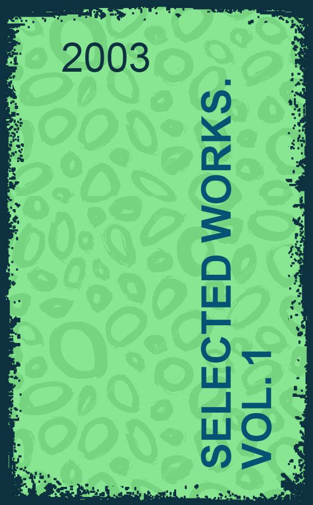 Selected works. Vol. 1 : Phonetics of English = Фонетика английского языка