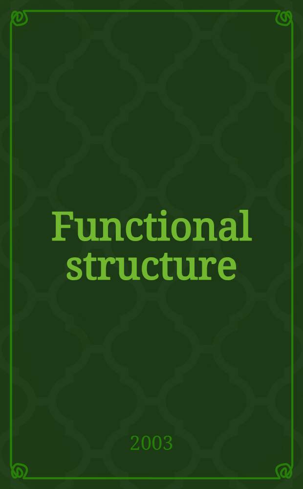 Functional structure(s), form and interpretation : Perspectives from East Asian lang = Функциональные структуры, фрома и интерпретация.
