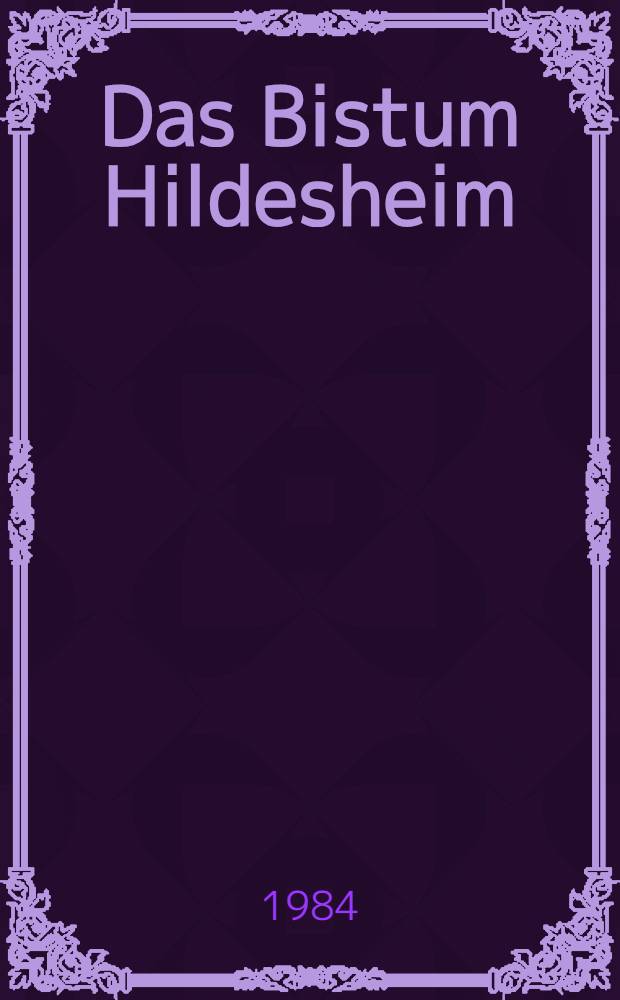 Das Bistum Hildesheim = Хильдесхаймское епископство