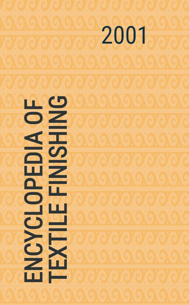 Encyclopedia of textile finishing
