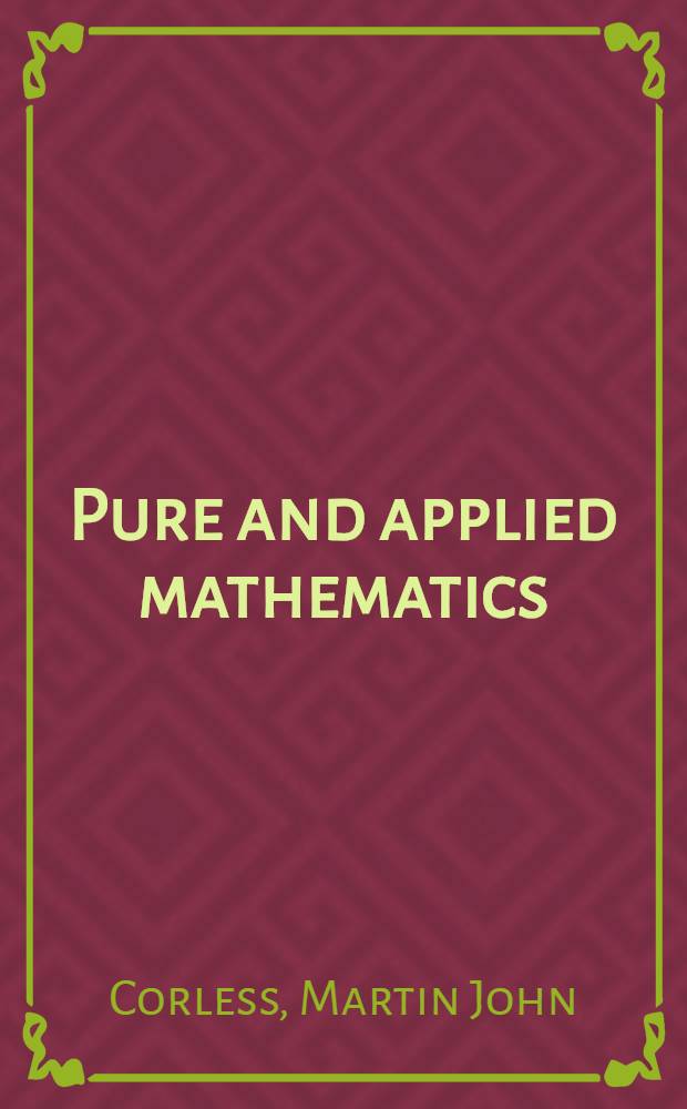 Pure and applied mathematics : A Dekker ser. of monogr. a. textbooks. Linear systems and control