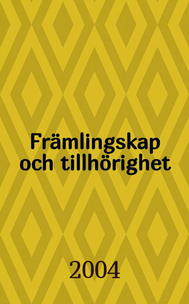 Främlingskap och tillhörighet : David Tracys hermeneutiska teologi och pluralitetens utmaningar : Diss. = Отчуждение и принадлежность: Герменевтическая теология Давида Трэйси