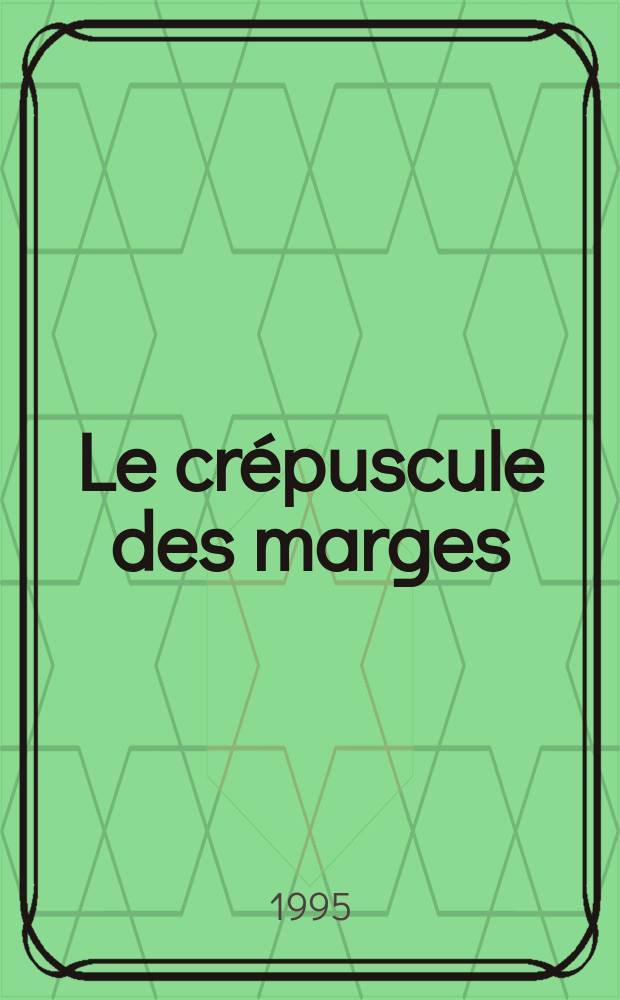 Le crépuscule des marges : Le Premier Âge du fer à Sala Consilina = Сумерки полей: Ранний железный век в Сала Консилинг [Италия]