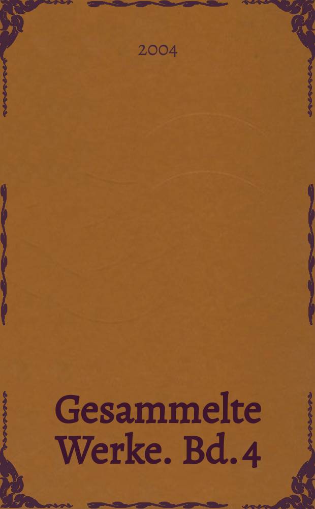 Gesammelte Werke. Bd. 4 : Introductio ad Historiam philosophiae ebraeorum. Accedit Dissertatio de Haeresi Valentiniana = Введение в историю еврейской философии