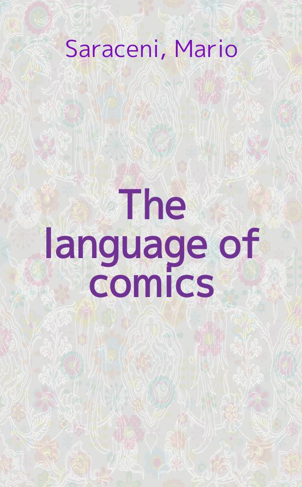 The language of comics = Язык комикса
