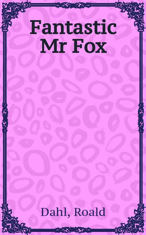 Fantastic Mr Fox