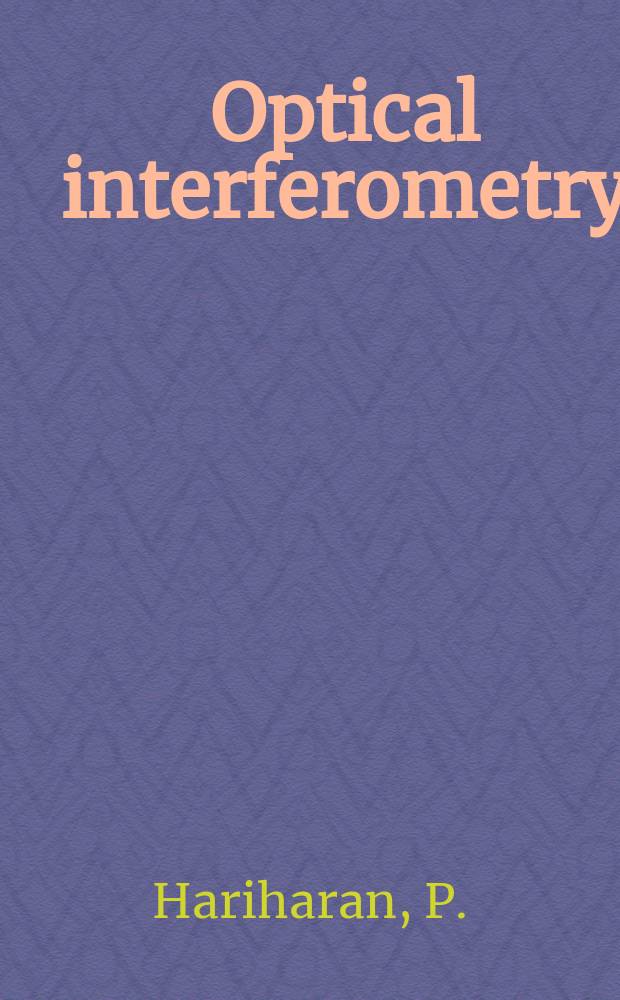 Optical interferometry