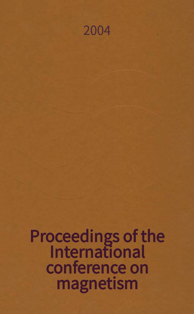 Proceedings of the International conference on magnetism (ICM 2003), 27 July - 1 August 2003, Rome, Italy. Pt 3 : Chapters 19-26