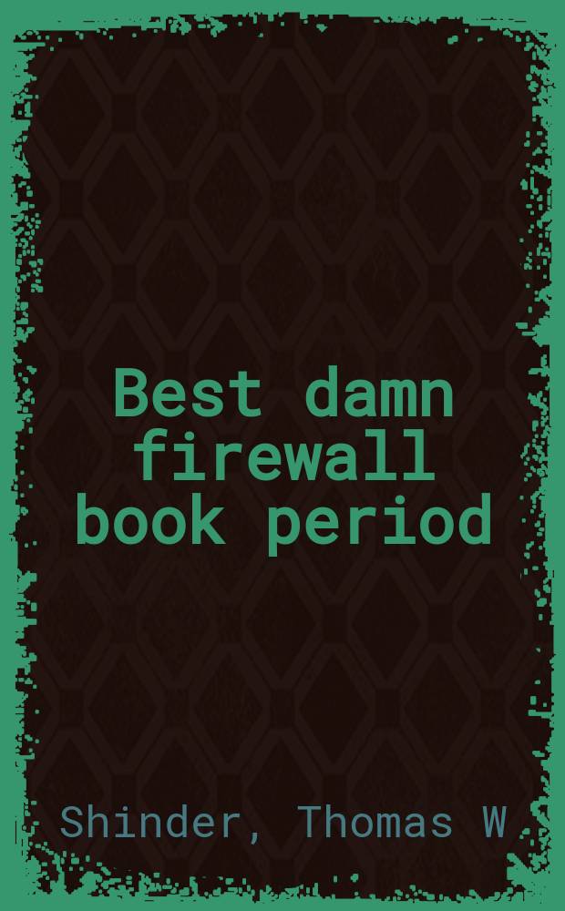 Best damn firewall book period