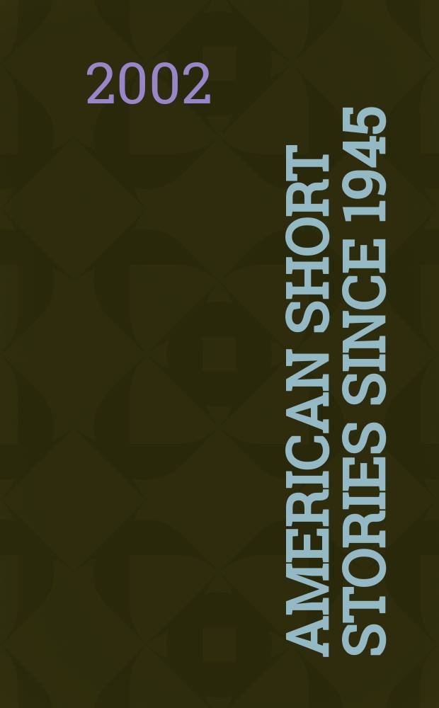 American short stories since 1945