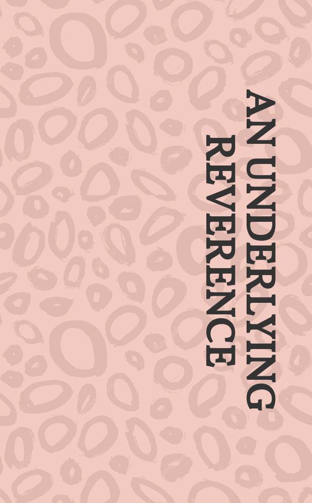 An Underlying reverence : Stories of Cape Breton