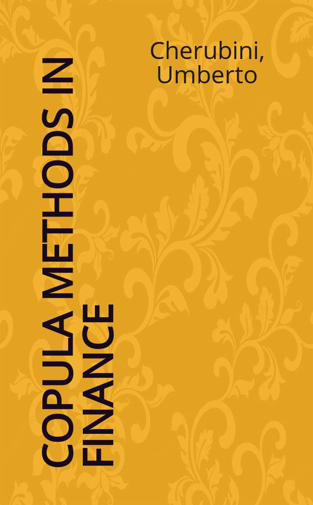 Copula methods in finance = Математические методы в финансах