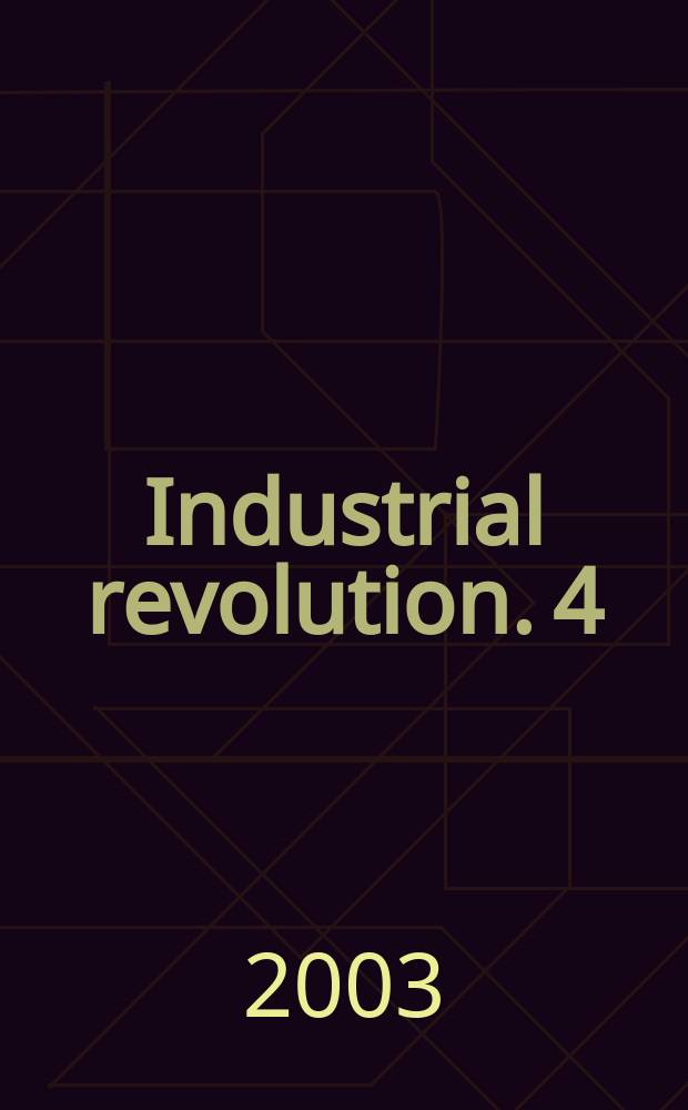 Industrial revolution. [4] : Cumulative index