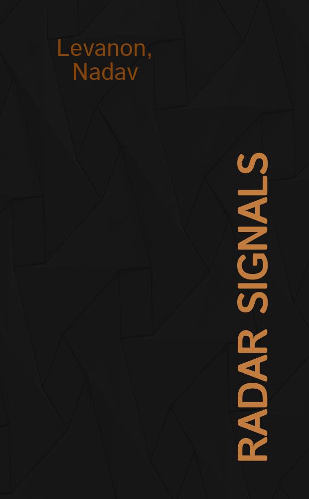 Radar signals