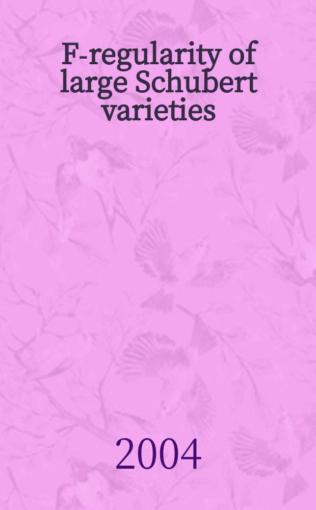 F-regularity of large Schubert varieties