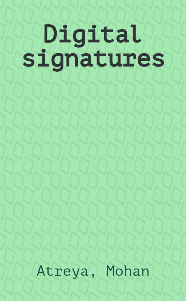 Digital signatures