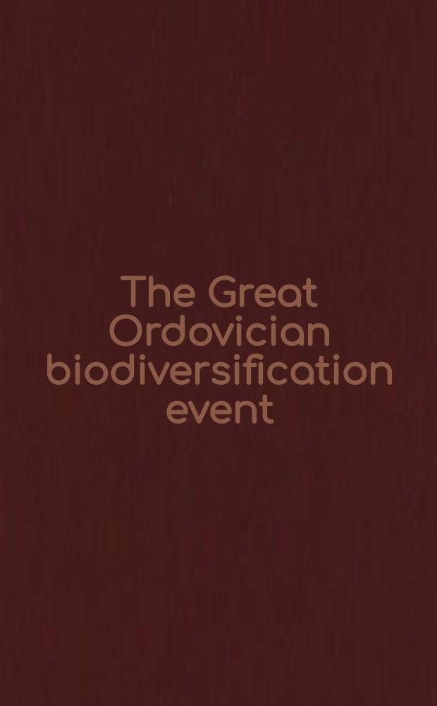 The Great Ordovician biodiversification event