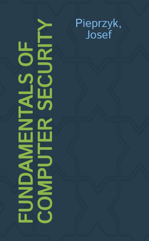 Fundamentals of computer security