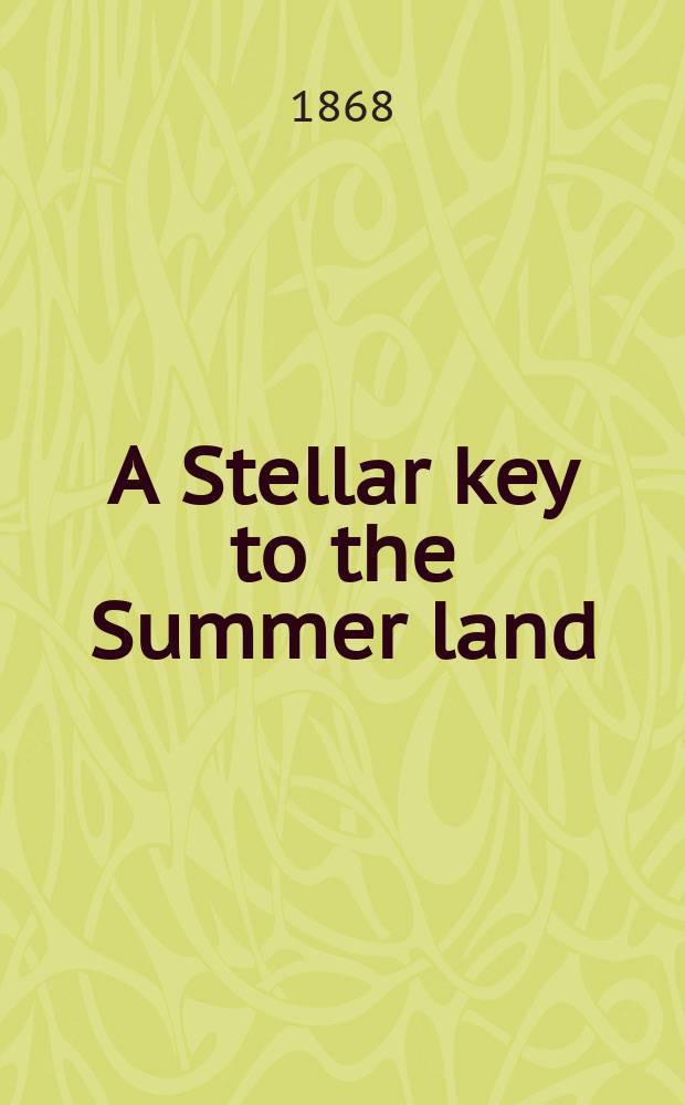 A Stellar key to the Summer land