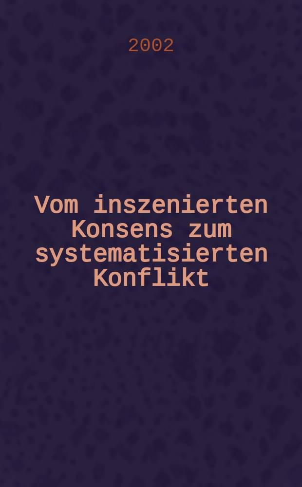Vom inszenierten Konsens zum systematisierten Konflikt : die englisch-franz&ouml;sischen Beziehungen und ihre Wahrnehmung an der Wende vom Hoch-zum Sp&auml;tmittelalter = Об инсценированного согласия к систематическим конфликтам: Англо-французские отношения в средних веках