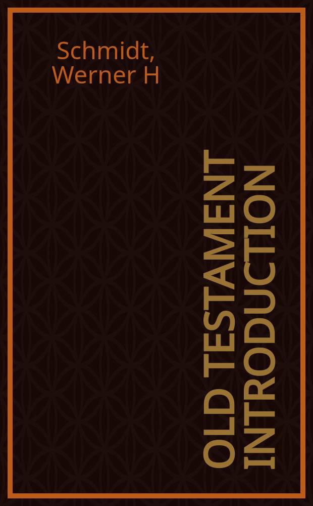 Old Testament introduction = Введение в Ветхий Завет
