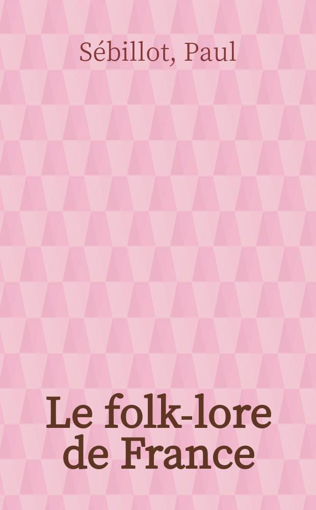 Le folk-lore de France