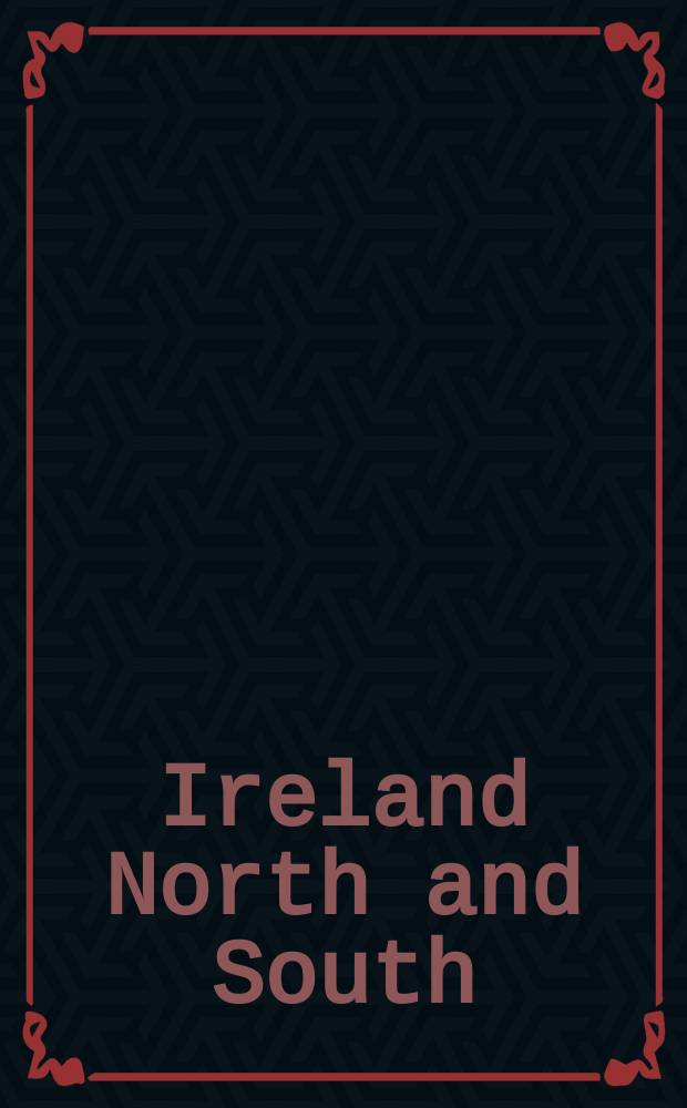 Ireland North and South : perspectives from social science = Ирландия Северная и Южная