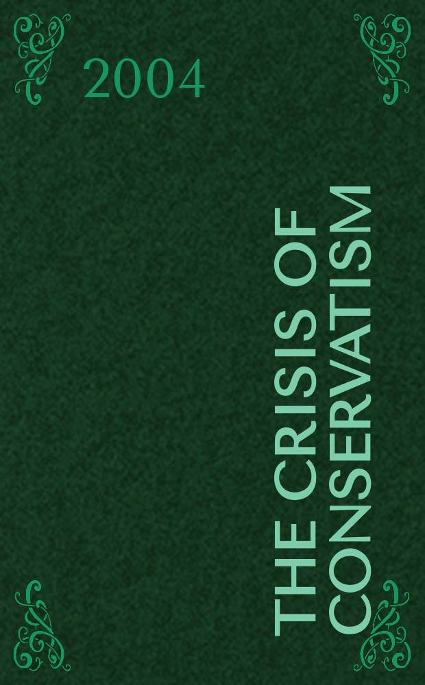 The crisis of conservatism : the politics, economics and ideology of the British Conservative party, 1880-1914 = Кризис консерватизма. Политика, экономика и идеология Британской консервативной партии 1880 - 1914