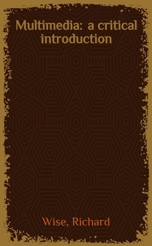 Multimedia : a critical introduction
