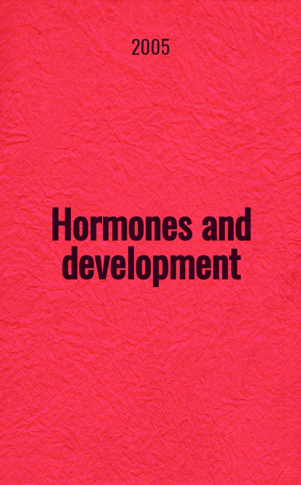 Hormones and development