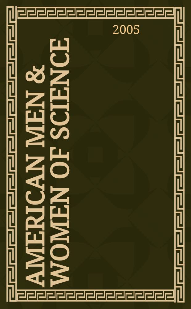 American men & women of science : a biographical directory of today's leaders in physical, biological, and related sciences. Vol. 1 : A - B