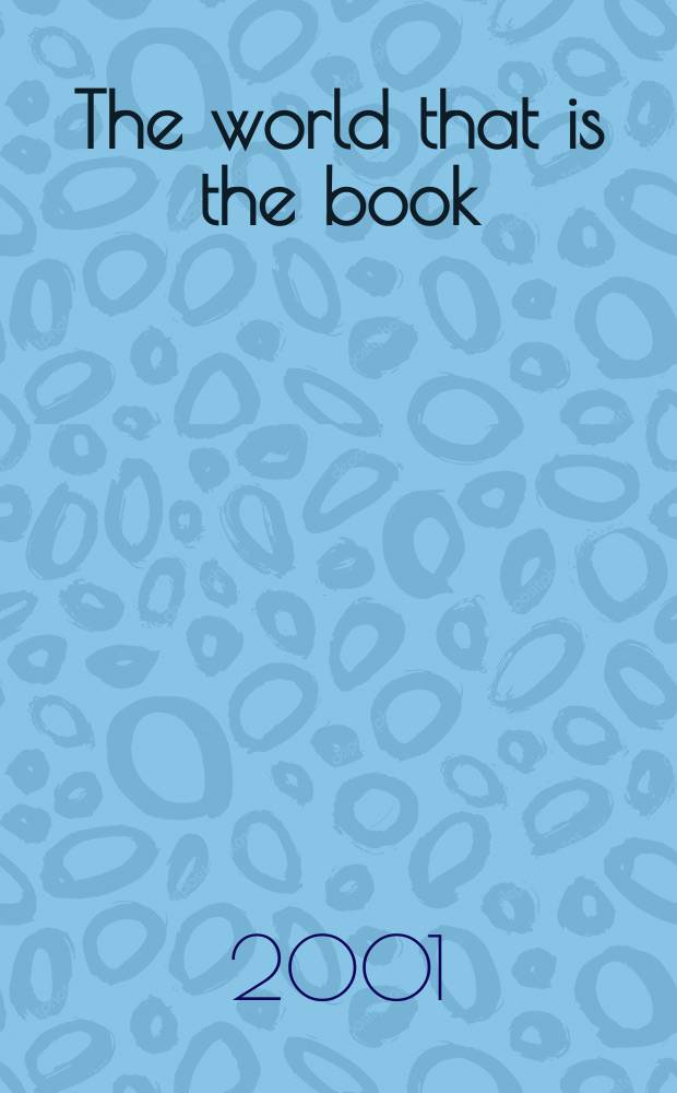 The world that is the book : Paul Auster's fiction = Мир -это книга