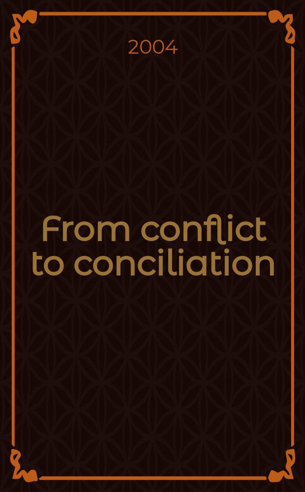From conflict to conciliation : Tibetan polity revisited : a brief historical conspectus of the Dalai Lama-Panchen Lama Standoff, ca. 1904-1989 = От конфликта к согласию: Тибетская политика пересмотра