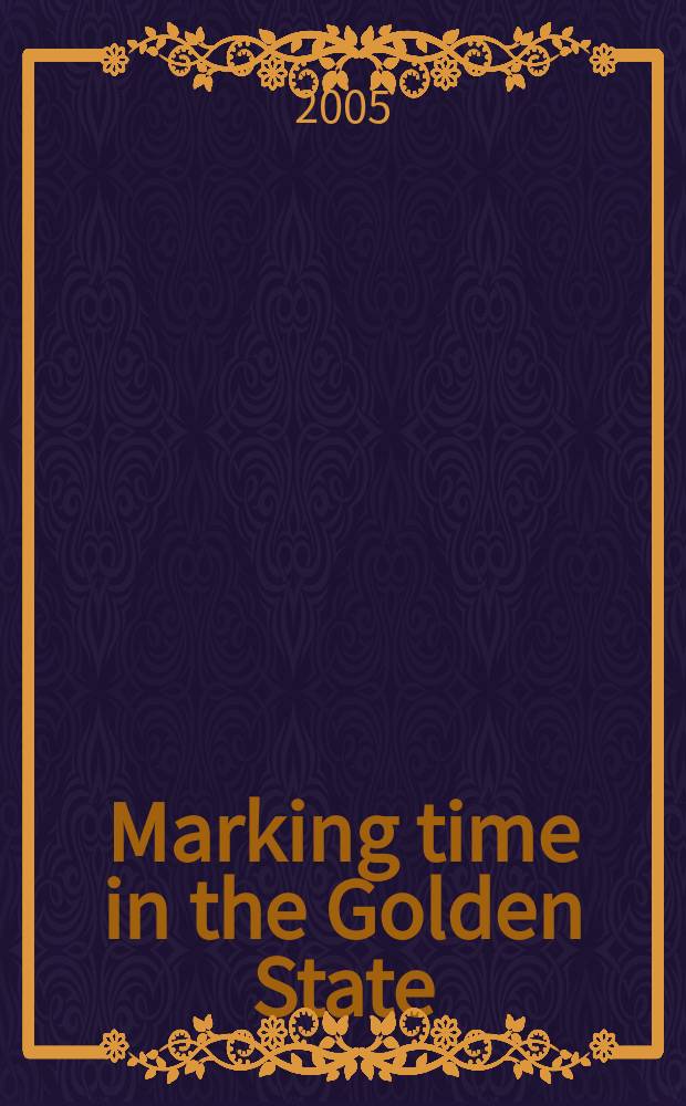 Marking time in the Golden State : women's imprisonment in California = Выдижание в "Золотом штате"