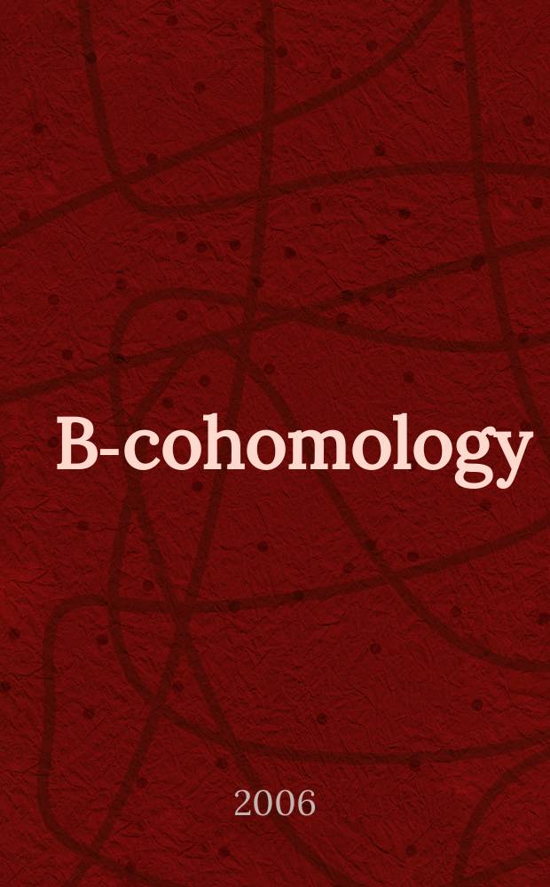 B-cohomology