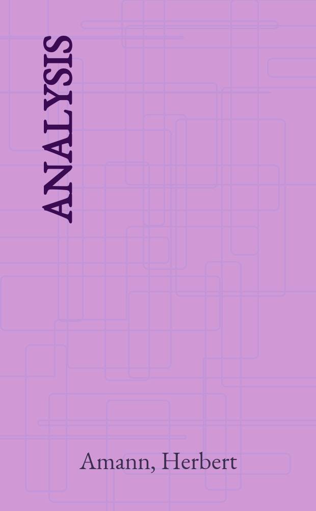 Analysis