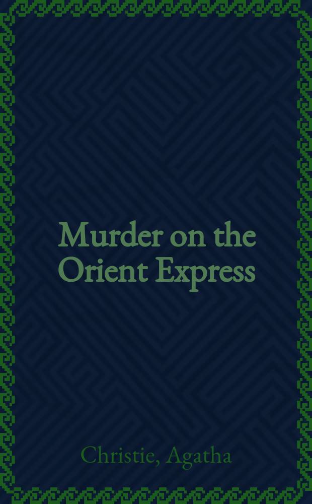 Murder on the Orient Express