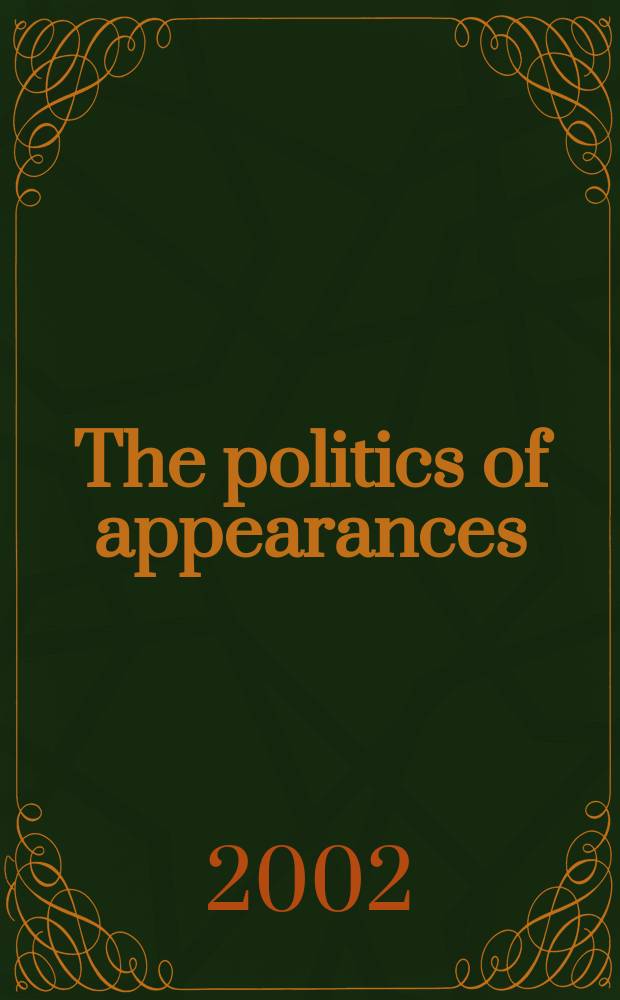 The politics of appearances : representations of dress in revolutionary France = Политики видимостей. Представления костюма революционной Франции