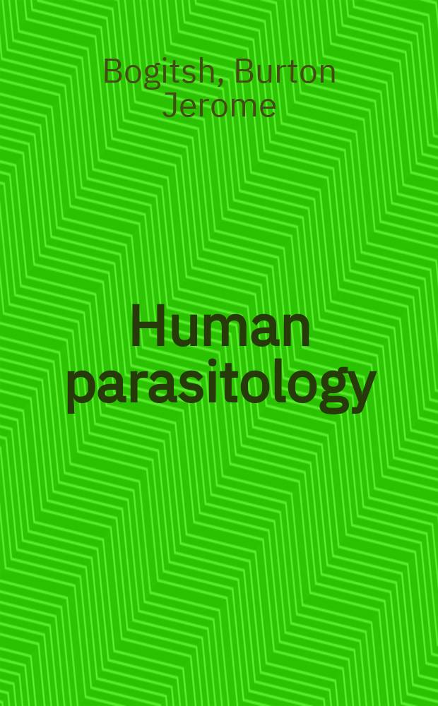 Human parasitology