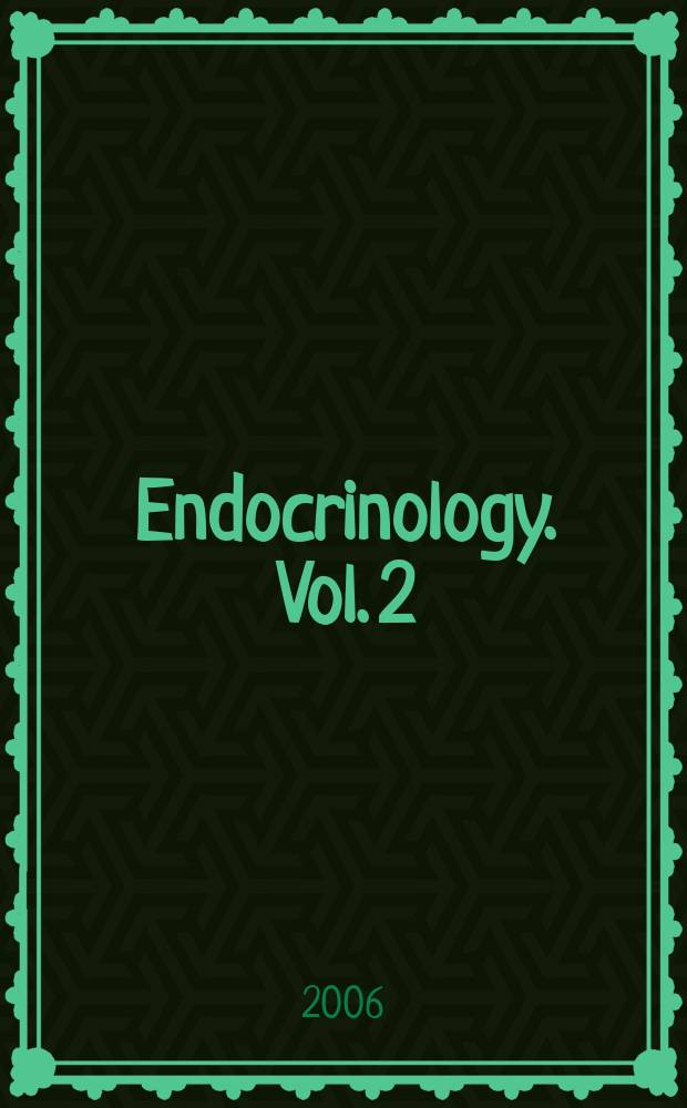 Endocrinology. Vol. 2