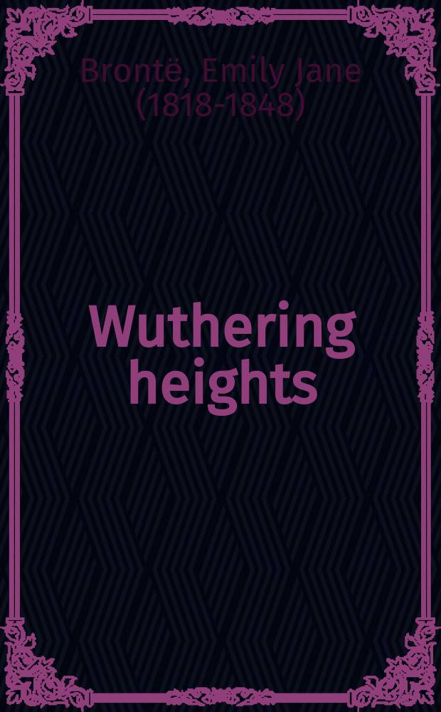 Wuthering heights