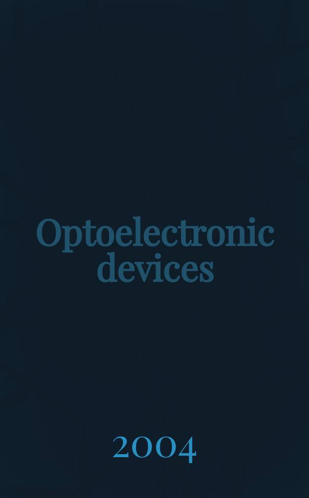 Optoelectronic devices: III-nitrides