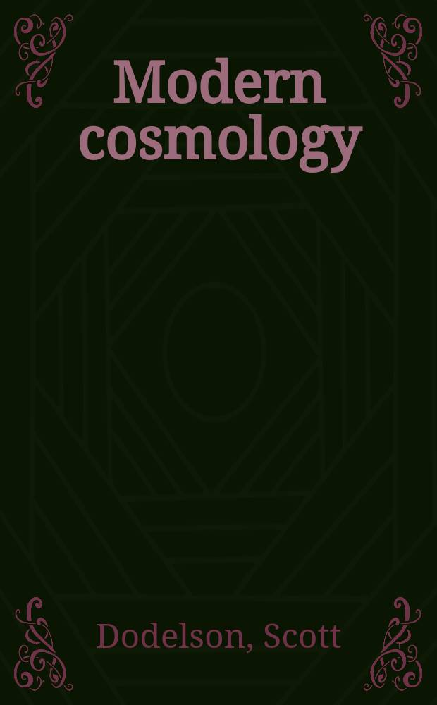 Modern cosmology